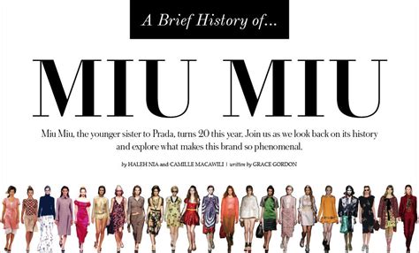 miu miu chanteuse|history of the miu.